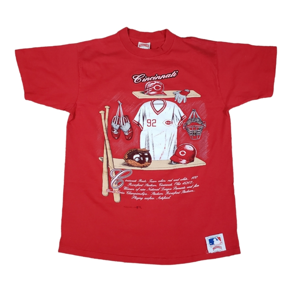 Vintage Nutmeg 1990s Cincinnati Reds MLB TShirt